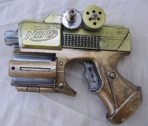 Steampunk NERF Guns