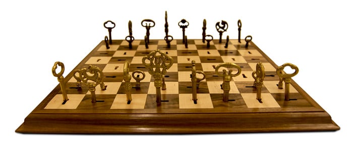 Skeleton Key Chess Board