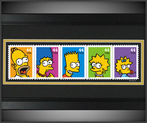 USPS Simpsons Stamps
