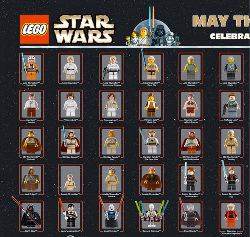 LEGO x Star Wars Poster