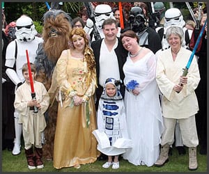 5/4 Star Wars Wedding