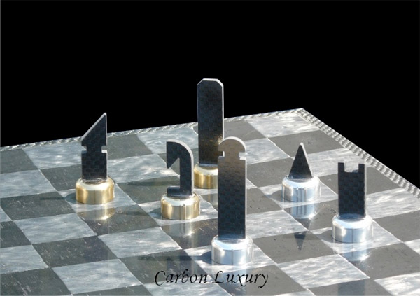 Carbon Fiber Chessboard