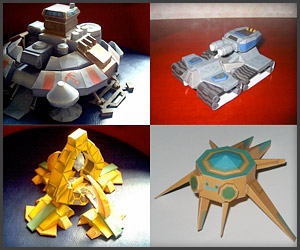 StarCraft PaperCraft Kit