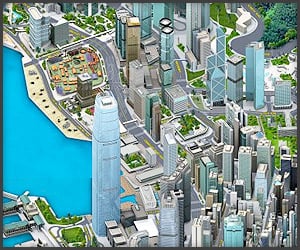 Hong Kong Pixel Map
