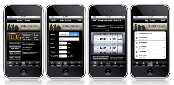 Iphone App: DrinkTracker