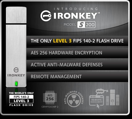 IronKey S200 USB Drive