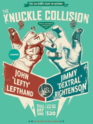 The Knuckle Collision Tee