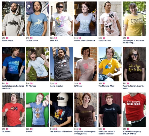 Threadless Sale Giveaway