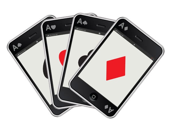 iPhone Playing Cards