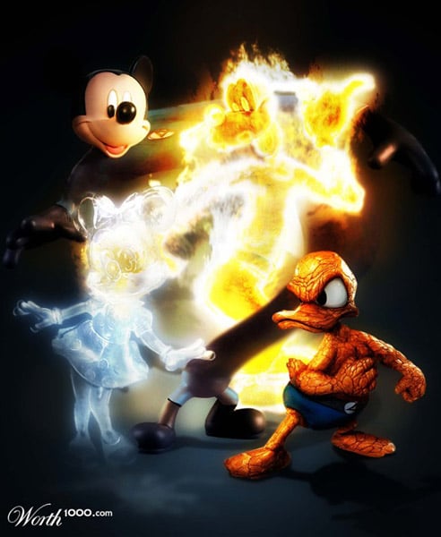 Marvel/Disney Hybrids