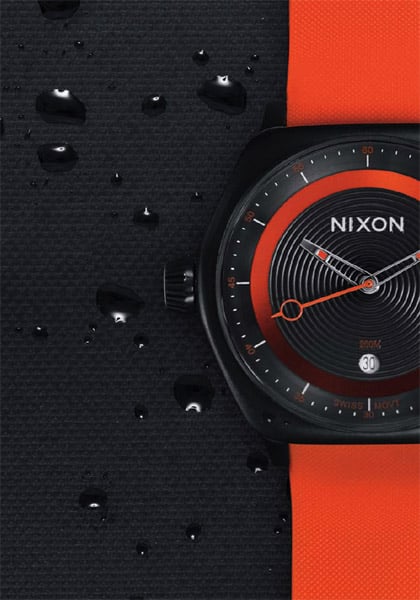 Nixon Black/Orange Series