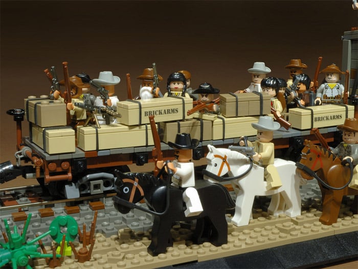 LEGO Train Diorama