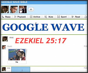 Google Wave x Pulp Fiction