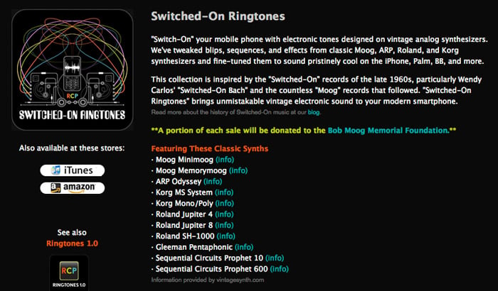 Switched-On Ringtones