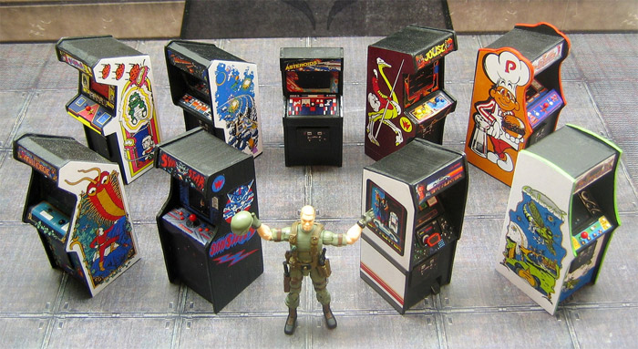 Mini Arcade Cabinets