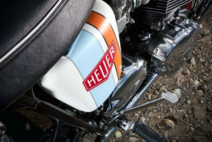 Triumph Bonneville Heuer