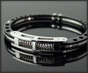 Cuffed Titanium Bracelet
