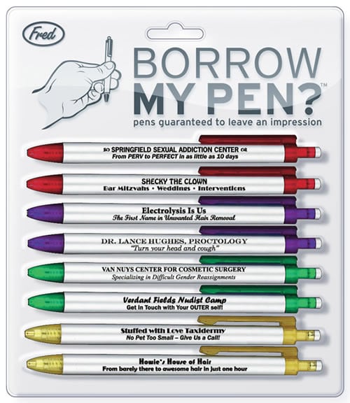 Borrow My Pen?