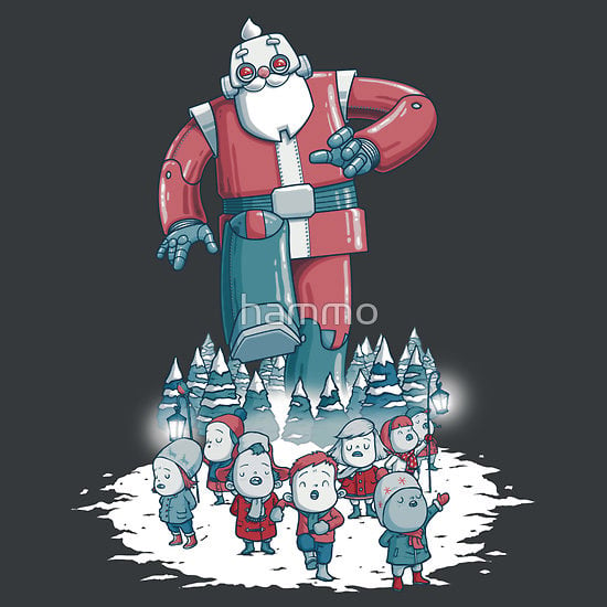 Robo Santa T-shirt