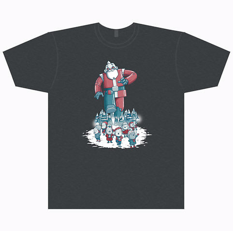 Robo Santa T-shirt