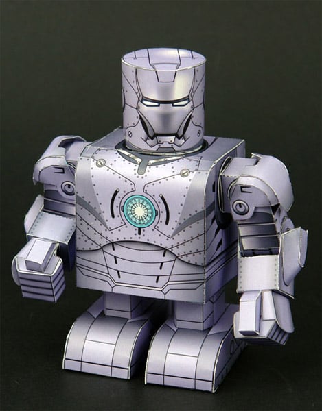 DIY: Iron Man Papercraft