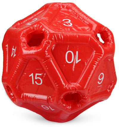 Inflatable d20