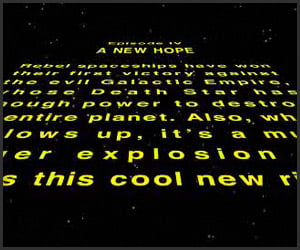Star Wars Opening Text
