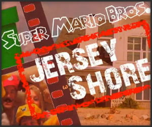 Mario Bros. x Jersey Shore