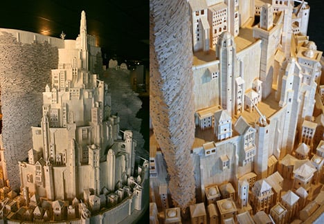 Matchstick Minas Tirith