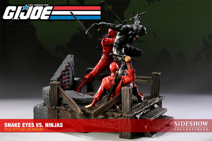 Snake Eyes vs. Red Ninjas