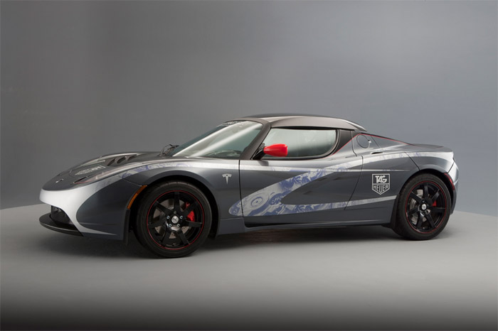 TAG Heuer x Tesla Roadster
