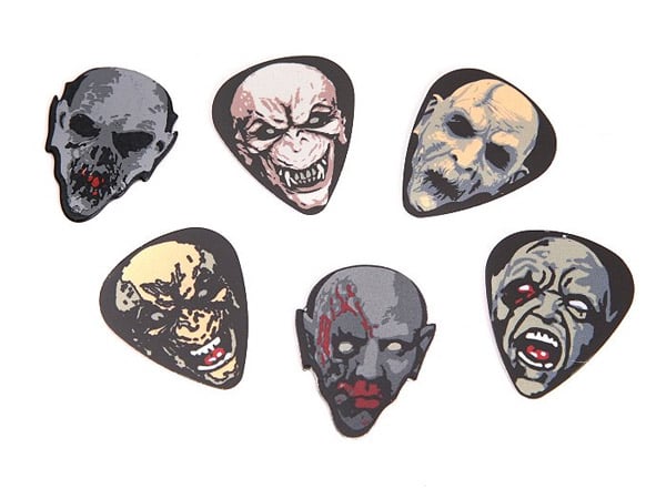 Zombies Guitar Pick 6-Pack