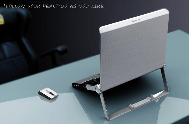 Concept: Briefcase Laptop