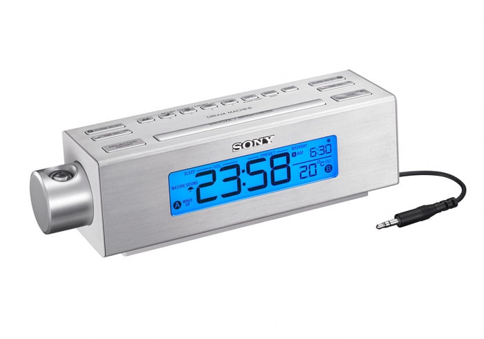 Sony Projector Clock Radio