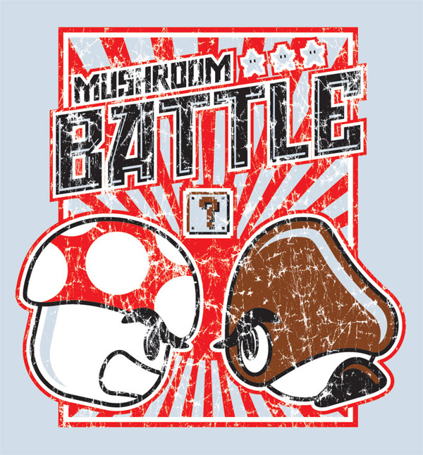Mushroom Battle T-Shirt