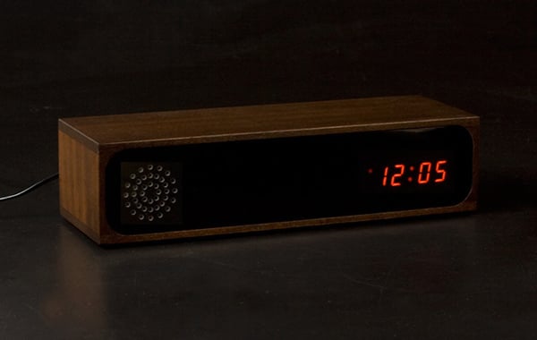 Furni Knox Wooden LED Clock