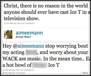 Aimee Mann vs. Ice T