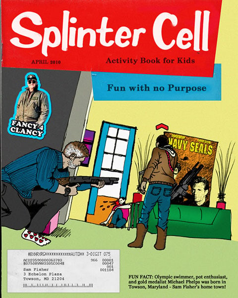Splinter Cell Activity Book