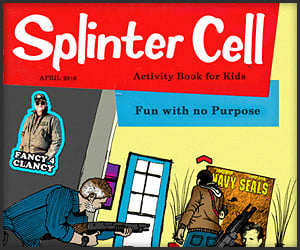 Splinter Cell Activity Book