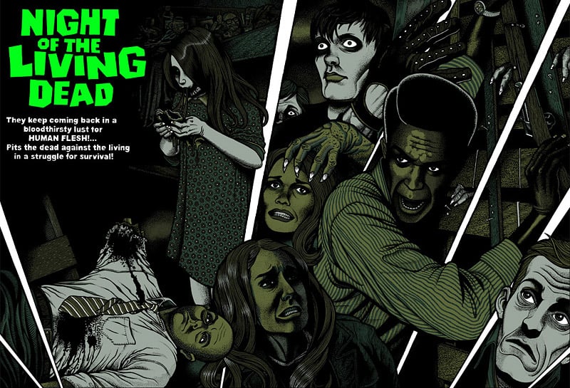 Night of the Living Dead Print
