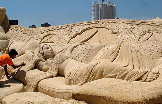 Sand Sculptures Around the World