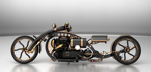 Black Widow Steampunk Chopper