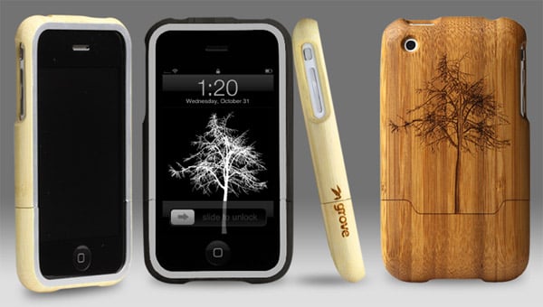 Engraved Bamboo iPhone Cases