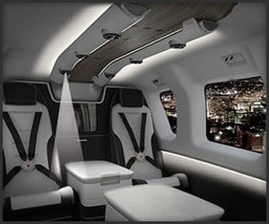 Luxe Mercedes Benz Helicopter