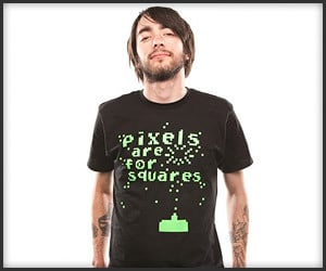 Pixels Are For Squares T-Shirt