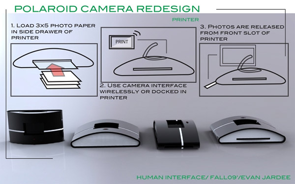 Polaroid Camera Redesign