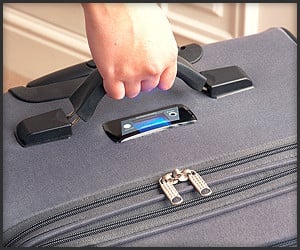 Self-Weighing Suitcase