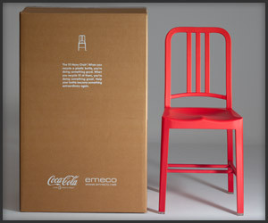 Coca Cola Recycled Bottle Chair