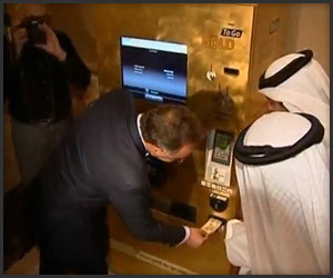 Gold Dispensing ATM