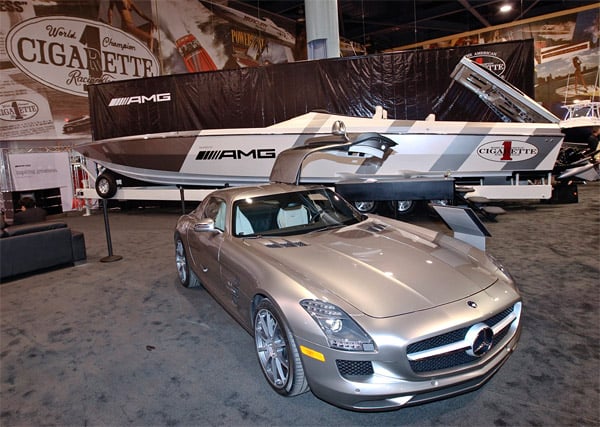 Benz-Inspired Racing Boat